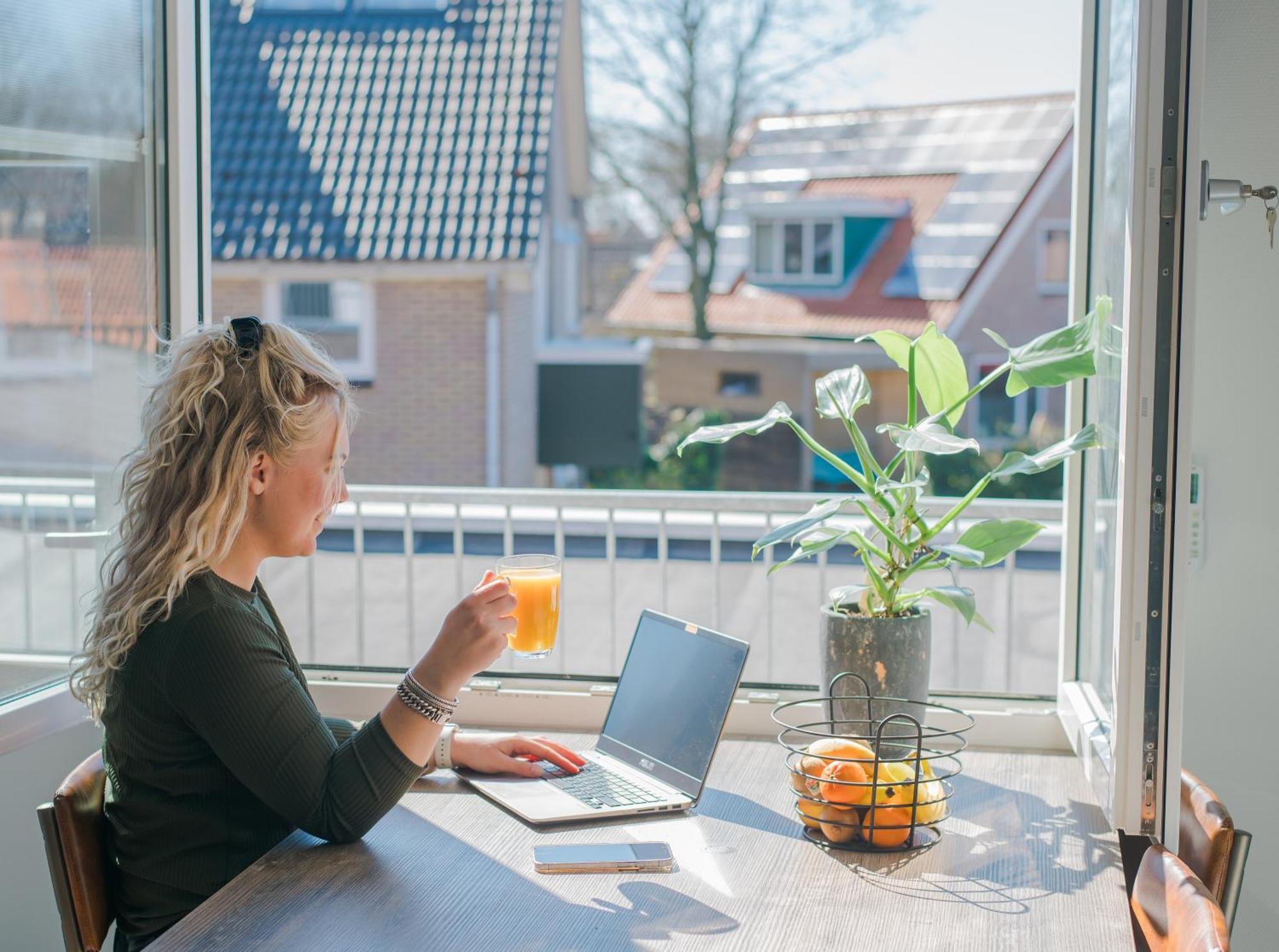 De Vlindertuin Appartement Nes  Kamer foto